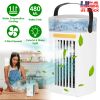 4 In 1 Portable Air Conditioner Fan Evaporative Air Cooler Water Mist Cooling Fan for Desktop 3 Speeds Nightlight