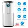 Shark HP200 Air Purifier with True HEPA Air Filter Covers Up To 1000sq ft with 4 Fan Speeds Auto Modes Removes Smoke Dust Allergens Pollutants