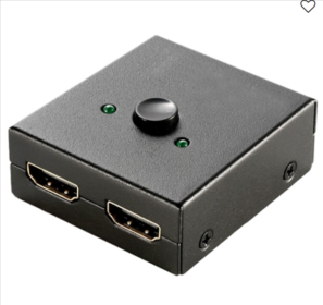4K Bi-direction HD-IN & HD-OUT 2.0 Cable Switch Switcher Splitter Hub HDCP 3D 2x1 1x2 In Out