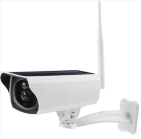 1080P Solar Powered WiFi IP Camera Two-Way Intercom Security Surveillance Camera IP66 Waterproof Motion Sensor Night Vision Network Camcorder APP Cont