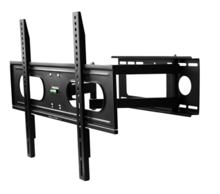 Full Motion TV Wall Mount Swivel Tilt TV Wall Rack Support 37-70” TV Wall Mount Max VESA Up To 600x400mm Holds Up To 99LBS