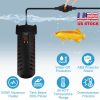 500W Submersible Aquarium Heater Temperature Adjustable External Controller 79Gal Fish Tank Heater Aquarium Thermostat Heater For Freshwater Saltwater