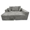 Corner combination sofa, sectional sofa ,couch sofa,sofa bed, made of high-density sponge and soft plush fabric