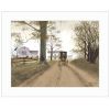 "Headin Home" by Billy Jacobs, Ready to Hang Framed Print, White Frame