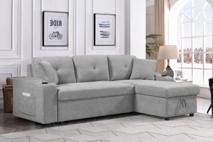 convertible sectional sofa with armrest storage