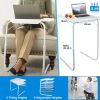 Foldable Tray Table Portable Sofa TV Tray 6 Heights 3 Angles Laptop Desk Adjustable Eating Dinner Coffee for Bed Dorm Home