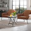 18 Inch Square Patio Bistro Table with Rustproof Frame Patio Coffee Tables