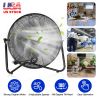12in Floor Fan Copper Motor High-Velocity Industrial Fan with 3 Adjustable Speeds 180 Degree Tilt Head Easy Carry Handle Fan
