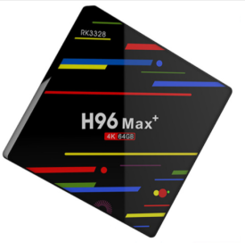 H96 Max+ Android 8.1 TV Box RK3328 Quad Core 4GB / 32GB UHD 4K VP9 H.265 WiFiUSB3.0 Smart Streaming Media Player US Plug (size: 64GB)
