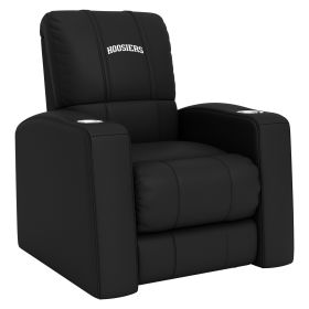 Relax Home Theater Recliner with Indiana University Hoosier Logo (Material: Top Grain Leather *Custom Order 8 Week Lead time No Returns*)