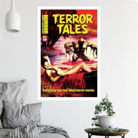 horror line terror tales vol 19 poster wall art (Type: Poster, size: Portrait 24 x 36 inches)