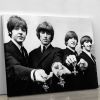 The Beatles with their MBEs Canvas Print or Poster