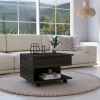 Babel Lift Top Coffee Table, Casters, One Shelf